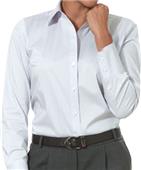 Calvin Klein Ladies Cotton Stretch Button Up Shirt