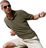 Izod Men's Silkwash Classic Pique Polo Shirts