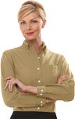 Van Heusen Ladies Long Sleeve Blended Oxford Shirt Van Heusen Ladies Long Sleeve Blended Oxford Shirt