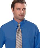 Van Heusen Men's Silky Poplin Button Up Shirts