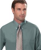 Van Heusen Men's Silky Poplin Button Up Shirts