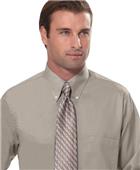 Van Heusen Men's Silky Poplin Button Up Shirts