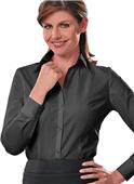 Van Heusen Ladies' Silky Poplin Button Up Shirts
