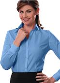 Van Heusen Ladies' Silky Poplin Button Up Shirts Van Heusen Ladies' Silky Poplin Button Up Shirts