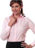 Van Heusen Ladies' Silky Poplin Button Up Shirts Van Heusen Ladies' Silky Poplin Button Up Shirts