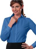 Van Heusen Ladies' Silky Poplin Button Up Shirts