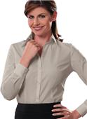 Van Heusen Ladies' Silky Poplin Button Up Shirts Van Heusen Ladies' Silky Poplin Button Up Shirts