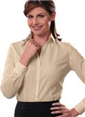 Van Heusen Ladies' Silky Poplin Button Up Shirts Van Heusen Ladies' Silky Poplin Button Up Shirts