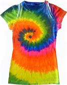 Colortone Swirl Tie Dye Sublimation Tee Shirts