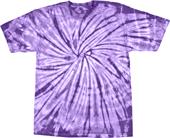Colortone Spider Tie Dye Short Sleeve Tee Shirts