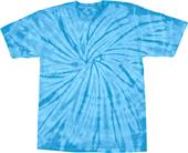 Colortone Spider Tie Dye Short Sleeve Tee Shirts