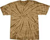 Colortone Spider Tie Dye Short Sleeve Tee Shirts