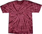 Colortone Spider Tie Dye Short Sleeve Tee Shirts