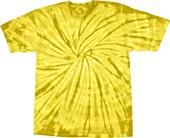 Colortone Spider Tie Dye Short Sleeve Tee Shirts