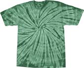 Colortone Spider Tie Dye Short Sleeve Tee Shirts