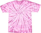 Colortone Spider Tie Dye Short Sleeve Tee Shirts