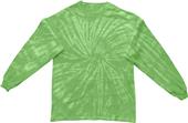 Colortone Spider Tie Dye Long Sleeve Tee Shirts
