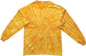 Colortone Spider Tie Dye Long Sleeve Tee Shirts