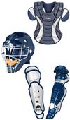 Pro Nine High School Varsity Baseball Catchers Set