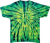 Colortone Wild Spider Tie Dye Short Sleeve T-Shirt