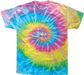 Colortone Saturn Tie Dye Short Sleeve Tee Shirts