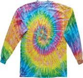 Colortone Saturn Tie Dye Long Sleeve Tee Shirts