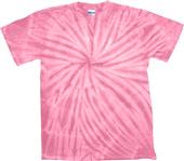 Dyenomite Cyclone Pink Tie Dye Short Sleeve TShirt