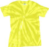 Dyenomite Neon Pinwheel Tie Dye Tee Shirts Dyenomite Neon Pinwheel Tie Dye Tee Shirts