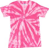 Dyenomite Neon Pinwheel Tie Dye Tee Shirts Dyenomite Neon Pinwheel Tie Dye Tee Shirts