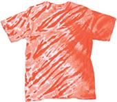 Dyenomite Tiger Stripe Tie Dye Short Sleeve Shirts