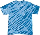 Dyenomite Tiger Stripe Tie Dye Short Sleeve Shirts
