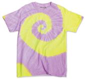 Dyenomite Fluorescent Wave Tie Dye SS Tee Shirts Dyenomite Fluorescent Wave Tie Dye SS Tee Shirts