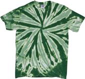 Dyenomite Pinwheel Tie Dye Short Sleeve Tee Shirts