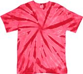 Dyenomite Pinwheel Tie Dye Short Sleeve Tee Shirts
