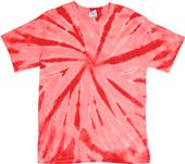 Dyenomite Pinwheel Tie Dye Short Sleeve Tee Shirts