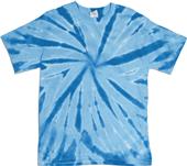Dyenomite Pinwheel Tie Dye Short Sleeve Tee Shirts