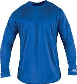 Rawlings Long Sleeve Performance Baseball Shirt Rawlings Long Sleeve Performance Baseball Shirt