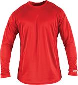 Rawlings Long Sleeve Performance Baseball Shirt Rawlings Long Sleeve Performance Baseball Shirt