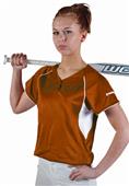Worth 2-Button Mesh Pullover Fastpitch Jersey