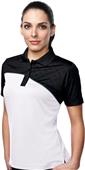 Tri-Mountain Lady Elite Color Block Polo Tri-Mountain Lady Elite Color Block Polo