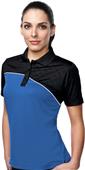 Tri-Mountain Lady Elite Color Block Polo Tri-Mountain Lady Elite Color Block Polo