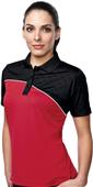 Tri-Mountain Lady Elite Color Block Polo Tri-Mountain Lady Elite Color Block Polo