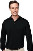 Campus Polyester Jersey Long Sleeve Polo Shirt