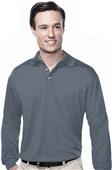 Campus Polyester Jersey Long Sleeve Polo Shirt