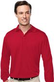 Campus Polyester Jersey Long Sleeve Polo Shirt