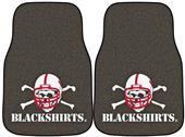 Fan Mats Nebraska BlackShirts Car Mats (set) Fan Mats Nebraska BlackShirts Car Mats (set)