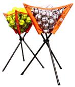 Bow Net Baseball Portable Batting Practice Caddy Bow Net Baseball Portable Batting Practice Caddy