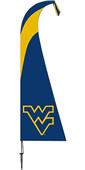 COLLEGIATE West Virginia Mountaineers Feather Flag COLLEGIATE West Virginia Mountaineers Feather Flag