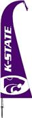 COLLEGIATE Kansas State Wildcats Feather Flag COLLEGIATE Kansas State Wildcats Feather Flag