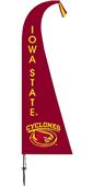 COLLEGIATE Iowa State Cyclones Feather Flag COLLEGIATE Iowa State Cyclones Feather Flag
